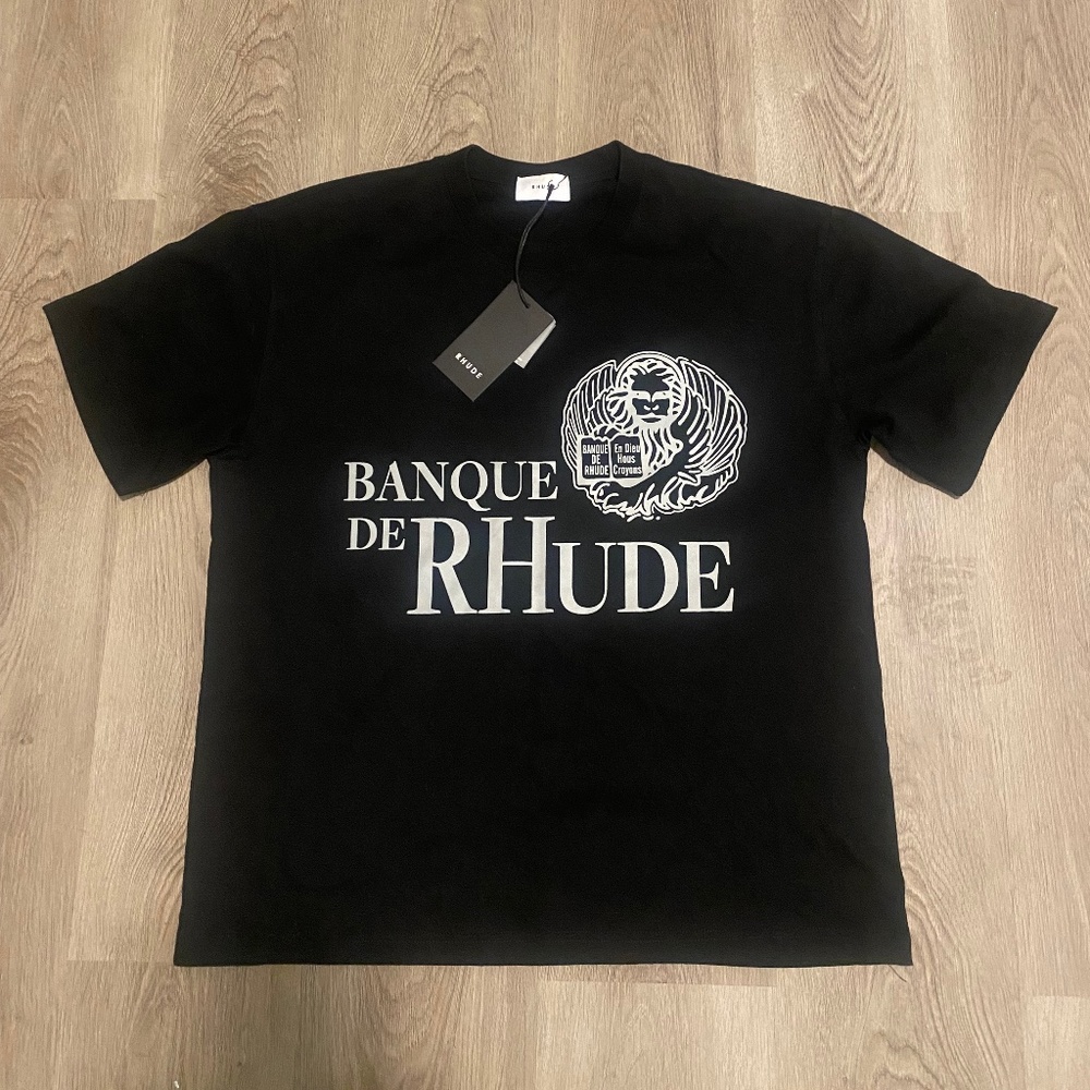 Men’s Rhude Shirt Black Size Small